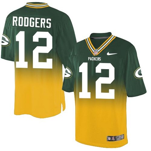 yellow green bay packers jersey