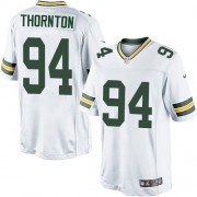 Nike Green Bay Packers 94 Youth Khyri Thornton Elite White Road Jersey