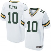 Nike Green Bay Packers 10 Men's Matt Flynn Elite White Road Jersey