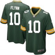 Nike Green Bay Packers 10 Men's Matt Flynn Game Green Team Color Home Jersey