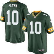 Nike Green Bay Packers 10 Men's Matt Flynn Limited Green Team Color Home Jersey
