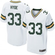 Nike Green Bay Packers 33 Men's Micah Hyde Elite White Road Jersey