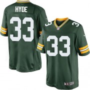 Nike Green Bay Packers 33 Men's Micah Hyde Limited Green Team Color Home Jersey