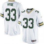 Nike Green Bay Packers 33 Men's Micah Hyde Limited White Road Jersey