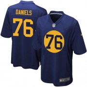 Nike Green Bay Packers 76 Youth Mike Daniels Limited Navy Blue Alternate Jersey