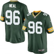 Nike Green Bay Packers 96 Men's Mike Neal Limited Green Team Color Home Jersey