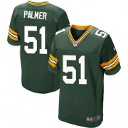 Nike Green Bay Packers 51 Men's Nate Palmer Elite Green Team Color Home Jersey