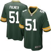 Nike Green Bay Packers 51 Men's Nate Palmer Game Green Team Color Home Jersey