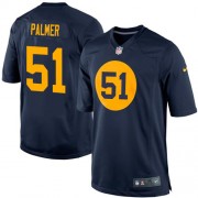 Nike Green Bay Packers 51 Men's Nate Palmer Limited Navy Blue Alternate Jersey