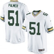 Nike Green Bay Packers 51 Men's Nate Palmer Limited White Road Jersey