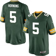 Nike Green Bay Packers 5 Men's Paul Hornung Limited Green Team Color Home Jersey