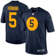 Nike Green Bay Packers 5 Men's Paul Hornung Limited Navy Blue Alternate Jersey