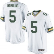 Nike Green Bay Packers 5 Men's Paul Hornung Limited White Road Jersey