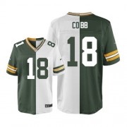 Nike Green Bay Packers 18 Men's Randall Cobb Elite Team/Road Two Tone Jersey