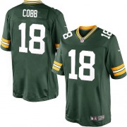 Nike Green Bay Packers 18 Men's Randall Cobb Limited Green Team Color Home Jersey
