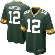 Nike Green Bay Packers 12 Youth Aaron Rodgers Elite Green Team Color Home Jersey