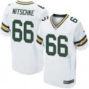 Nike Green Bay Packers 66 Men's Ray Nitschke Elite White Road Jersey