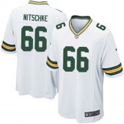 Nike Green Bay Packers 66 Men's Ray Nitschke Game White Road Jersey