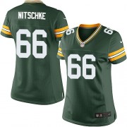 Nike Green Bay Packers 66 Women's Ray Nitschke Elite Green Team Color Home Jersey