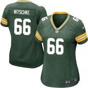 Nike Green Bay Packers 66 Women's Ray Nitschke Game Green Team Color Home Jersey