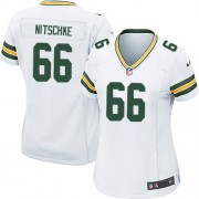 Nike Green Bay Packers 66 Women's Ray Nitschke Game White Road Jersey