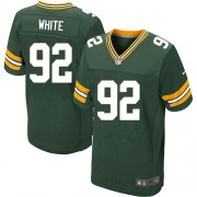 Nike Green Bay Packers 92 Men's Reggie White Elite Green Team Color Home Jersey