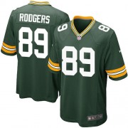 Nike Green Bay Packers 89 Men's Richard Rodgers Game Green Team Color Home Jersey