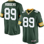 Nike Green Bay Packers 89 Men's Richard Rodgers Limited Green Team Color Home Jersey