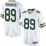 Nike Green Bay Packers 89 Men's Richard Rodgers Limited White Road Jersey