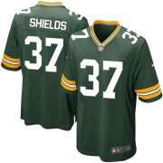 Nike Green Bay Packers 37 Men's Sam Shields Game Green Team Color Home Jersey