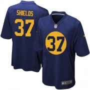 Nike Green Bay Packers 37 Men's Sam Shields Game Navy Blue Alternate Jersey