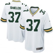 Nike Green Bay Packers 37 Men's Sam Shields Game White Road Jersey