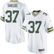 Nike Green Bay Packers 37 Men's Sam Shields Limited White Road Jersey