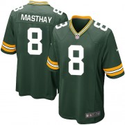 Nike Green Bay Packers 8 Men's Tim Masthay Game Green Team Color Home Jersey