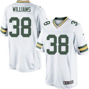 Nike Green Bay Packers 38 Men's Tramon Williams Limited White Road Jersey