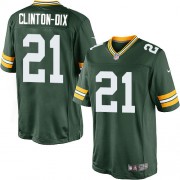 Nike Green Bay Packers 21 Men's Ha Ha Clinton-Dix Limited Green Team Color Home Jersey