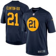 Nike Green Bay Packers 21 Men's Ha Ha Clinton-Dix Limited Navy Blue Alternate Jersey