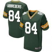 Nike Green Bay Packers 84 Men's Jared Abbrederis Elite Green Team Color Home Jersey