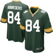 Nike Green Bay Packers 84 Men's Jared Abbrederis Game Green Team Color Home Jersey