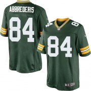 Nike Green Bay Packers 84 Men's Jared Abbrederis Limited Green Team Color Home Jersey