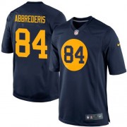 Nike Green Bay Packers 84 Men's Jared Abbrederis Limited Navy Blue Alternate Jersey