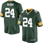 Nike Green Bay Packers 24 Men's Jarrett Bush Limited Green Team Color Home Jersey