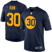 Nike Green Bay Packers 30 Men's John Kuhn Limited Navy Blue Alternate Jersey