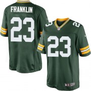 Nike Green Bay Packers 23 Men's Johnathan Franklin Limited Green Team Color Home Jersey