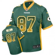 Nike Green Bay Packers 87 Men's Jordy Nelson Limited Green Drift Fashion Jersey