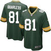 Nike Green Bay Packers 81 Youth Andrew Quarless Elite Green Team Color Home Jersey