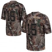 Nike Green Bay Packers 15 Men's Bart Starr Elite Camo Realtree Jersey