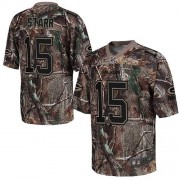 Nike Green Bay Packers 15 Men's Bart Starr Game Camo Realtree Jersey