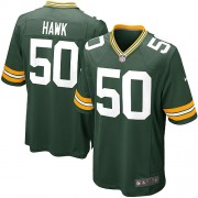 Nike Green Bay Packers 50 Youth A.J. Hawk Elite Green Team Color Home Jersey