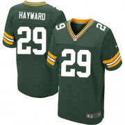 Nike Green Bay Packers 29 Men's Casey Hayward Elite Green Team Color Home Jersey
